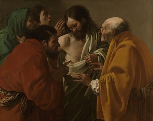 De ongelovige Tomas by Hendrick ter Brugghen