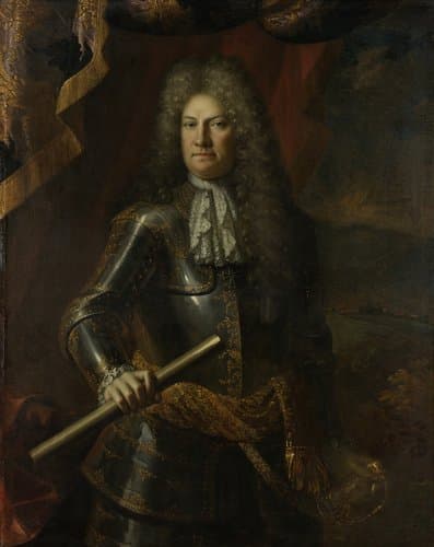 Godard van Reede (1644-1703), heer van Amerongen. Luitenant-generaal by Adriaen van der Werff