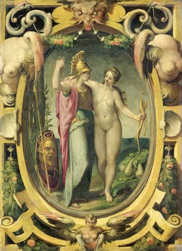 Venus and Minerva by Pellegrino Tibaldi