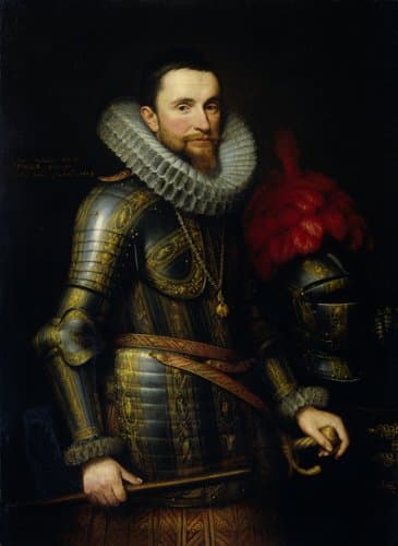 Portret van Ambrogio Spinola by Michiel Jansz van Mierevelt