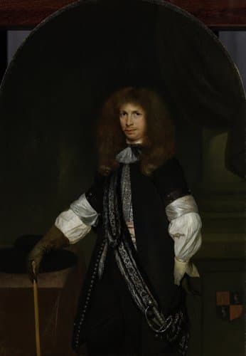 Jacob de Graeff (1642-90), in officiersuniform