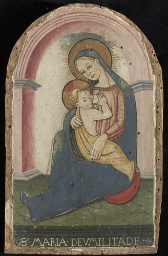 Madonna dell'humiltà by painter; anonymous