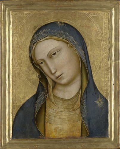 Bust of Saint Mary (formerly entitled Madonna) by Lorenzo Monaco