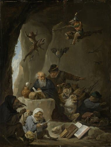 The Temptation of St Anthony by David Teniers (II)