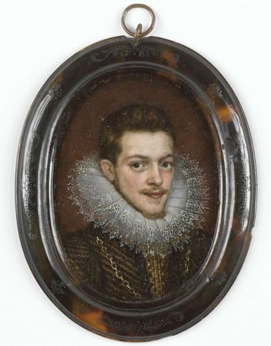 Portret van een man by anonymous