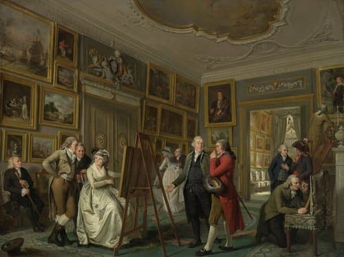 De kunstgalerij van Jan Gildemeester Jansz by Adriaan de Lelie