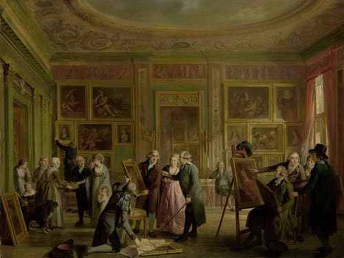 De kunstgalerij van Josephus Augustinus Brentano by Adriaan de Lelie