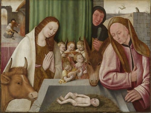De Aanbidding van het Kind by Jheronimus Bosch