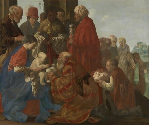 The Adoration of the Magi by Hendrick ter Brugghen