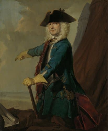 Gerrit Sichterman (1688-1730). Quartermaster-General of the Cavalry by Cornelis Troost