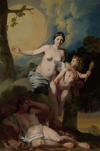 Selene en Endymion by Gerard de Lairesse