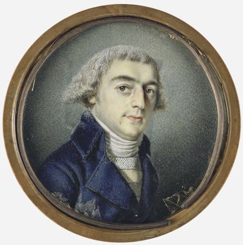 Portret van een man by anonymous