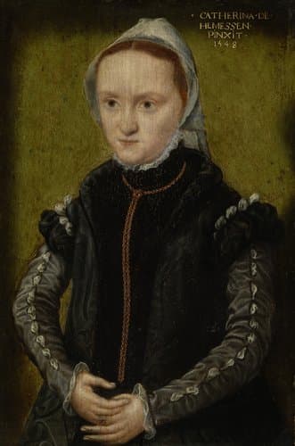 Catharina van Hemessen (1527/28–after 1567), Antwerp, 1548, oil on panel by Catharina van Hemessen