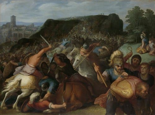 Valentinus wordt krijgsgevangen gemaakt