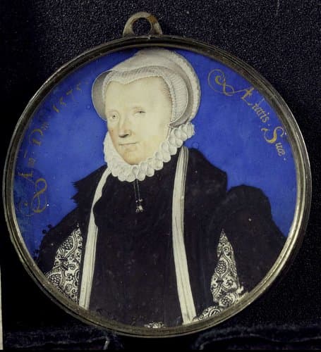 Lady Margaret Douglas (1515-78), gravin van Lennox by Nicholas Hilliard