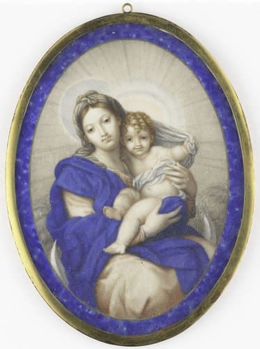 Madonna op de maansikkel by Felice Ramelli