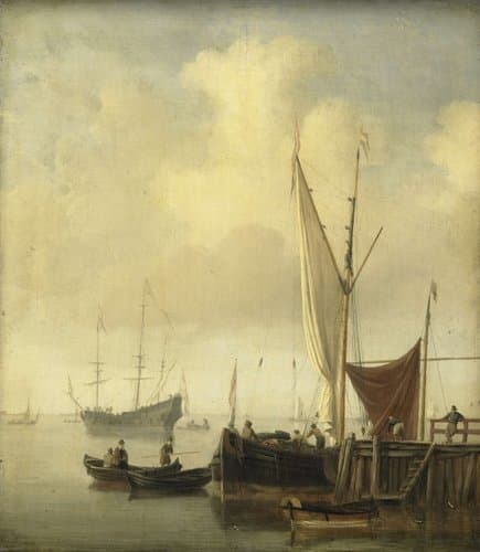A Harbor by Willem van de Velde (II)