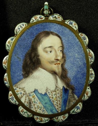 Karel I (1600-49) by Henri Toutin