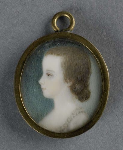 Frederica Louisa Wilhelmina (1770-1819), prinses van Oranje-Nassau. Dochter van Willem V en Wilhelmina van Pruisen, als kind