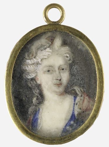 Portret van een vrouw by anonymous