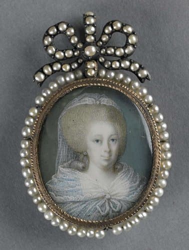 Wilhelmina Carolina (1743-87), prinses van Oranje-Nassau. Dochter van prins Willem IV by anonymous