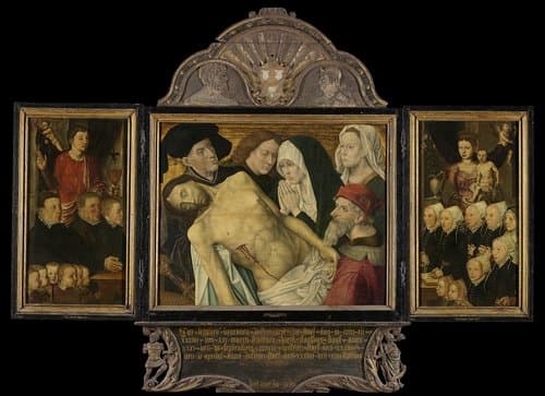 De Gertz memorietafel by Hugo van der Goes