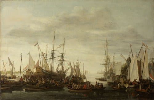 Een kielhaling, volgens de onwaarschijnlijke overlevering van de scheepschirurgijn van admiraal Jan van Nes
