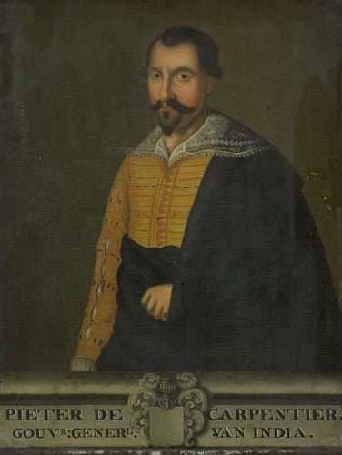 Portrait of Pieter de Carpentier, Governor-General of the Dutch East Indies by anonymous