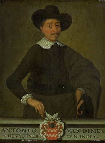 Portrait of Antonio van Diemen by anonymous