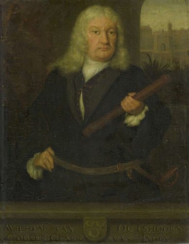 Portrait of Willem van Outhoorn by David van der Plas