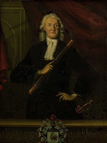 Portrait of Mattheus de Haan, Governor-General of the Dutch East Indies by anonymous