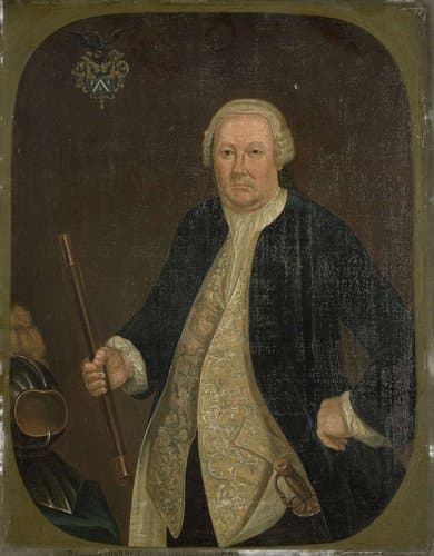 Portrait of Petrus Albertus van der Parra by anonymous