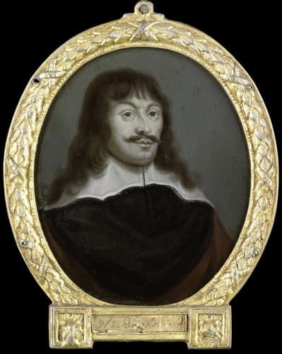 Portrait of Marcus Zuërius van Boxhorn by Arnoud van Halen