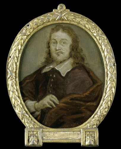 Portrait of Bonaventura Peeters I, Painter by Arnoud van Halen