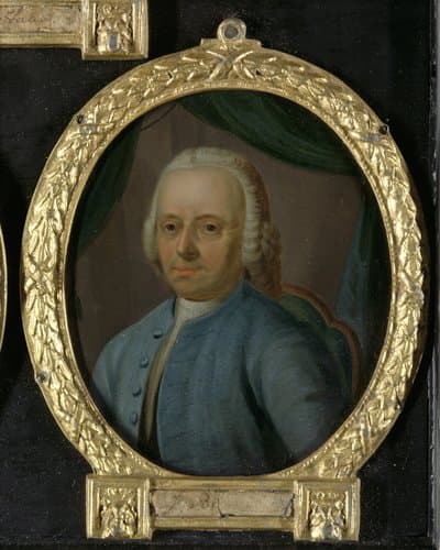 Portrait of Joannes Badon by Nicolaas Reyers