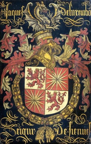 Shield of Jacob of Luxemburg (after 1441-88) by Pierre Coustain