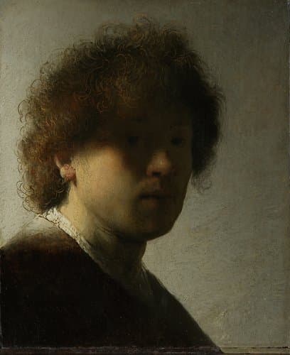 Self-portrait by Rembrandt van Rijn