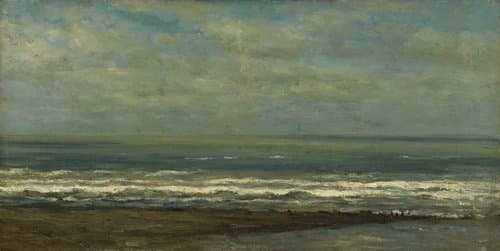 Seascape near Heijst by Willem Roelofs (I)