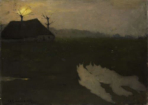 Landscape by Moonlight by Richard Nicolaüs Roland Holst