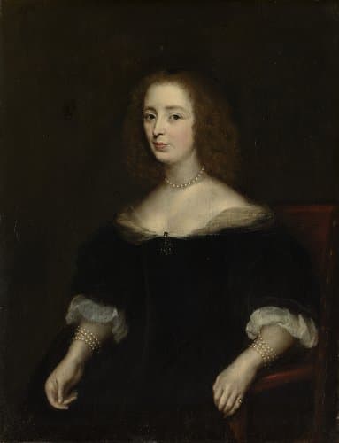 Portrait of Anna van den Corput (1599-1645). Wife of Jacob de Witt by anonymous
