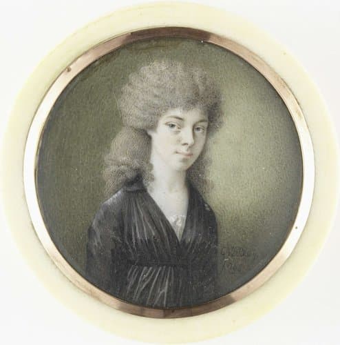 Portrait of a Woman by Gijsbertus Johannus van den Berg