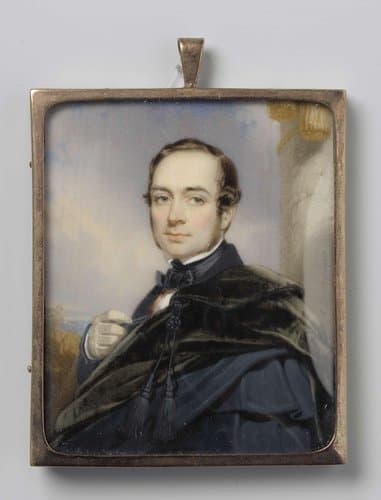 Portrait of a Man by Coenraad Hamburger