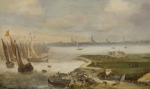 De mislukte Nederlandse aanslag op Antwerpen bij Blokkersdijk, 1605 by anonymous