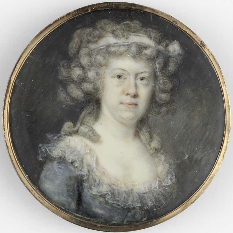 Portret van een vrouw by Francesco Tozelli