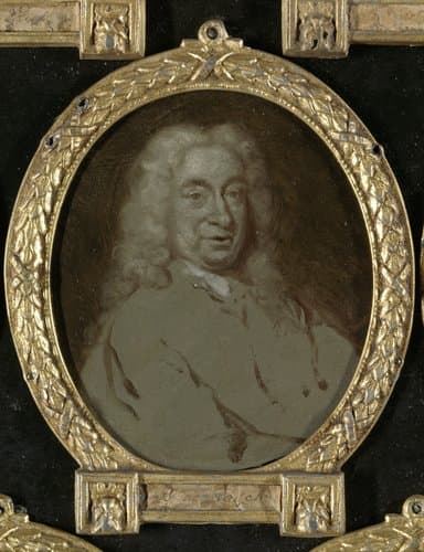 Portrait of Hendrik van der Zande (1674-after 1741). Jurist and Dramatic Poet in Amsterdam by Jan Maurits Quinkhard