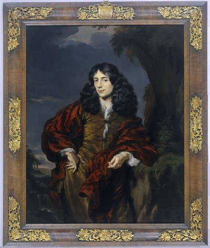 Portret van een jonge man, waarschijnlijk Simon van Alphen (1650-1730) by Nicolaes Maes