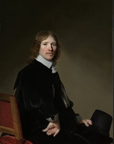Portrait of Eduard Wallis (1621-1684) by Johannes Verspronck