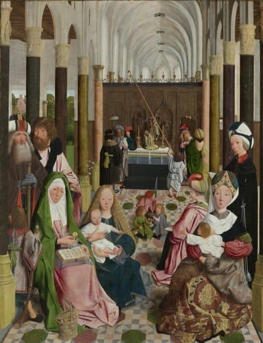 The Holy Kinship by Geertgen tot Sint Jans