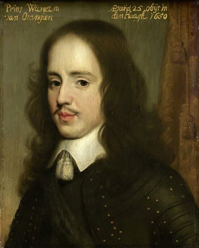 Portrait of Willem II (1626-50) by Gerard van Honthorst