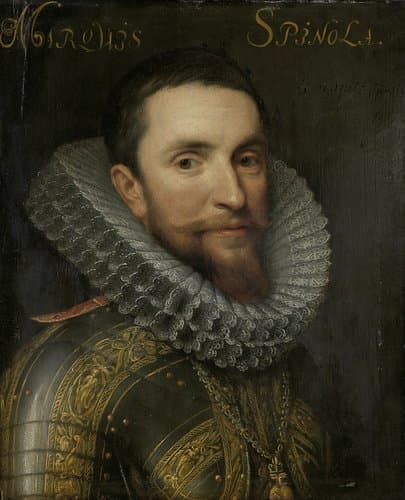 Portret van Ambrogio Spinola (1569-1630) by Michiel Jansz van Mierevelt